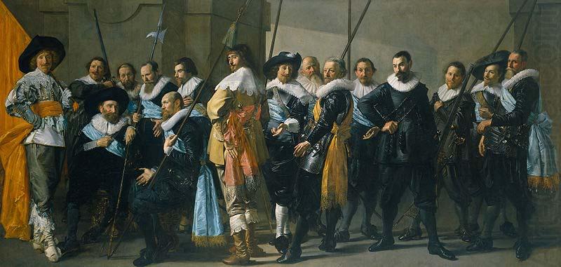 Frans Hals The company of Captain Reinier Reael and Lieutenant Cornelis Michielsz china oil painting image